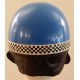 Capacete Retro Vintage Azul