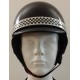 Capacete Retro Vintage Preto