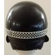 Capacete Retro Vintage Preto