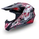 Capacete Cross Criança  Mutant Vermelho profissional/competição T-S