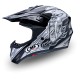 Capacete Cross Criança  Mutant Cinza profissional/competição T-S