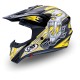 Capacete Cross Criança  Mutant Amarelo profissional/competição T-S