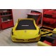 Cama Carro Ferrari criança Amarelo com Luz, Som e comando