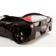Cama Carro Ferrari criança Preto com Luz, Som e comando
