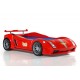 Cama Carro Lamborghini criança Vermelho com Luz, Som e comando