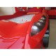 Cama Carro Jaguar criança Vermelho com Luz, Som e comando