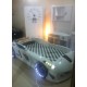Cama Carro Jaguar criança Branco com Luz, Som e comando