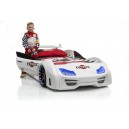 Cama Carro GT999 crian&ccedil;a Branco com Luz, Som e comando