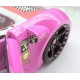 Cama Carro GT999 criança Rosa com Luz, Som e comando